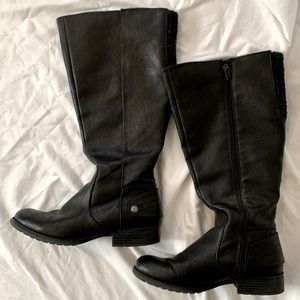 Wide Calf Riding Boots